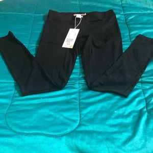 NWT. H M Coachella black leggings